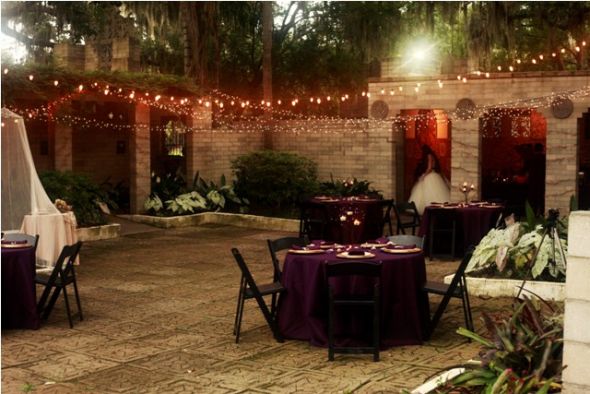 Our June 26 Wedding - Photo Heavy :  wedding recaps wedding recap photos pictures Reception Courtyard