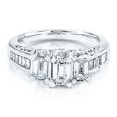 Semi-eternity three stone e-rings + bands :  wedding ring rings e ring engagement three stone 1 three stone semi eternity 1 eternity My E Ring