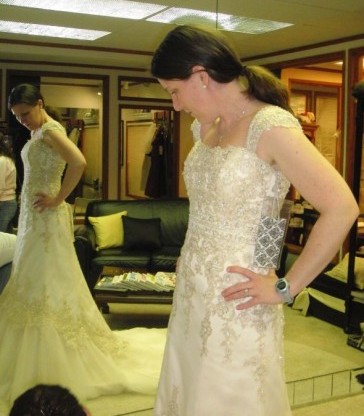 Help picking a dress! :  wedding dress poll maggie sottero milana allure 8755 allure 8800 Dress A 1 Edit