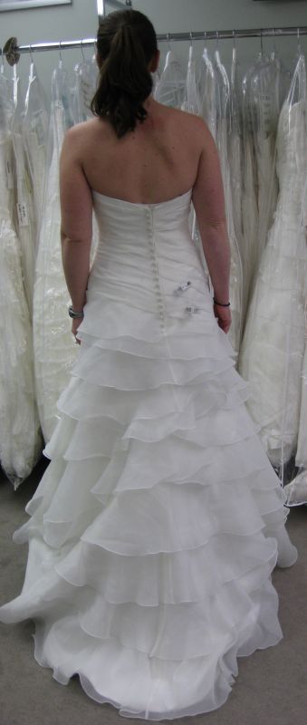 I finally bought my dress!  Yay! :  wedding dress sash help Dress C 12 Edit