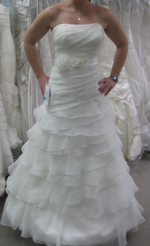 I finally bought my dress!  Yay! :  wedding dress sash help Dress C 5 Edit 2