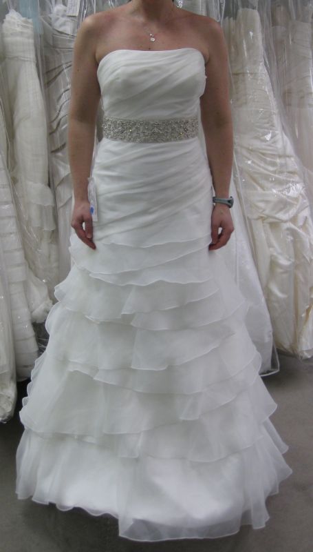 I finally bought my dress!  Yay! :  wedding dress sash help Dress C 7 Edit 2