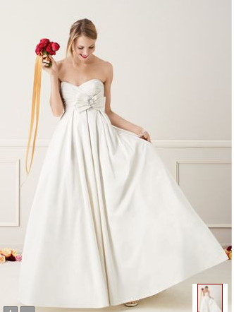 Dress Trouble : Galina NTT3039 :  wedding galina strapless falling down help empire waist Picture 46