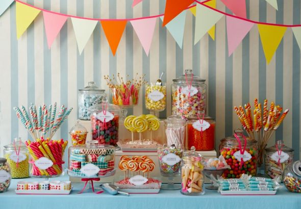Are you doing a candy buffet? :  wedding Amy Atlas