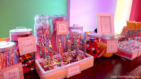 Are you doing a candy buffet? :  wedding Best Wedding Candy Bar