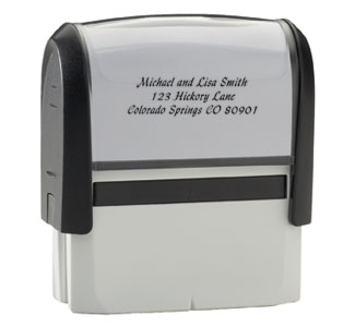 Return Address Stamps : wedding invitation accessory ceremony Stamp 2