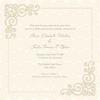 Return Address Stamps :  wedding invitation accessory ceremony Wedding Invitation 2