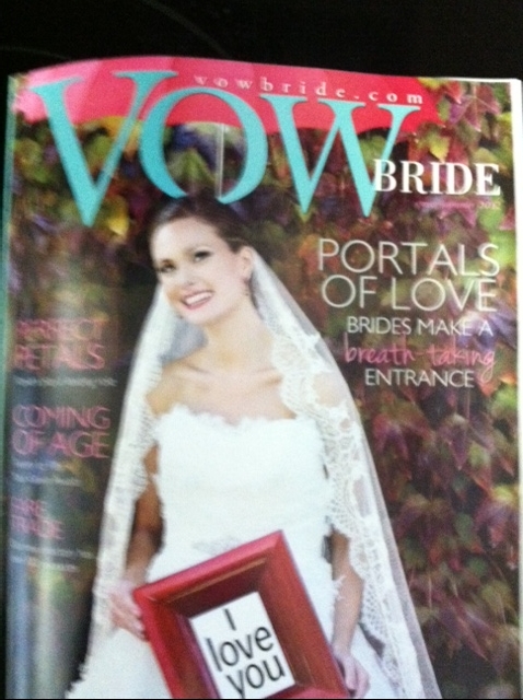 We are in a magazine!!! :  wedding 3