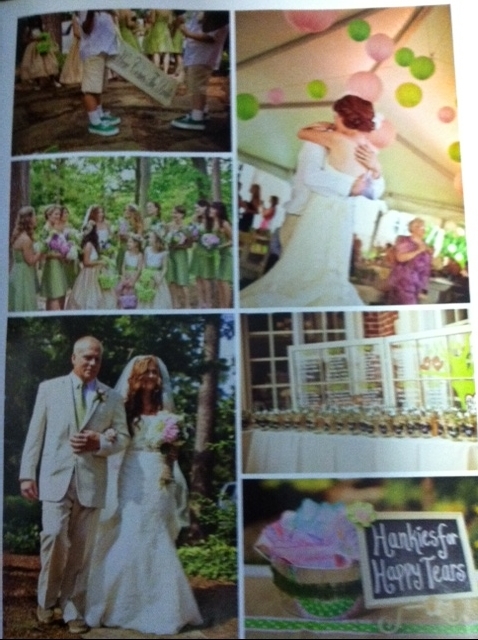 We are in a magazine!!! :  wedding Dance Photo