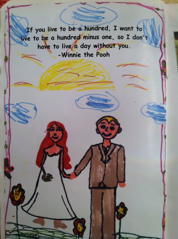 OUR LABOR OF LOVE--10  PAGE PROGRAM! :  wedding Wedding Program 008