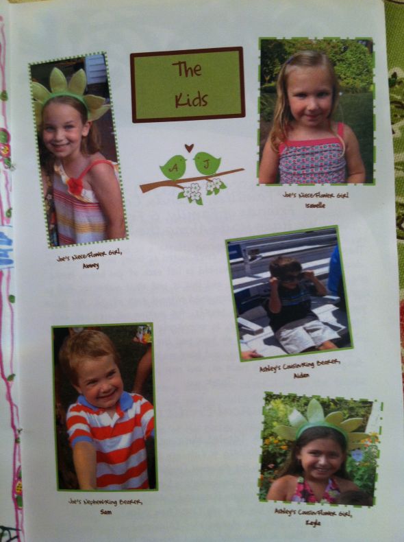 OUR LABOR OF LOVE--10  PAGE PROGRAM! :  wedding Wedding Program 009