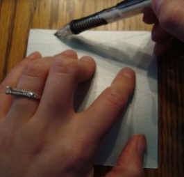 DIY Pocketfolds :  wedding pocketfold diy invitations DSC01628