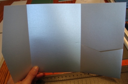 DIY Pocketfolds :  wedding pocketfold diy invitations DSC01642