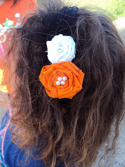 DIY Flowergirl Headbands