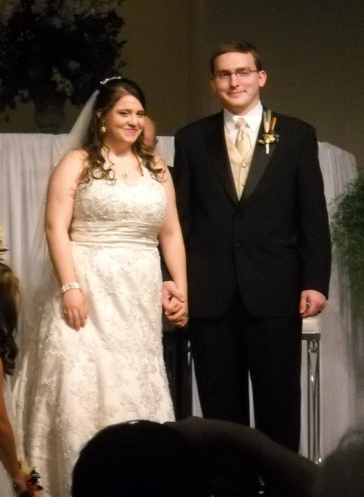 October 29th, 2011 brides: WE'RE FREAKIN' MARRIED! :  wedding married awesome rick rolled Me And Ben Pronouncement