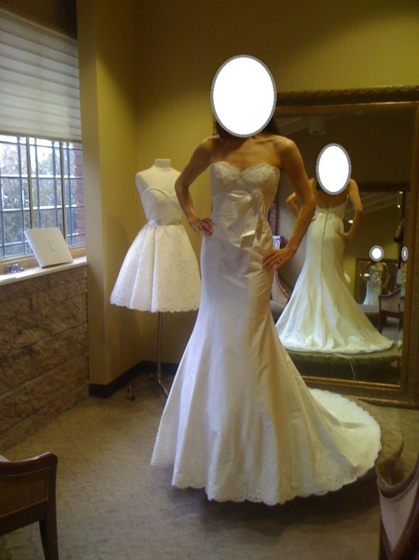 Pics Inside...  I want to see your Trumpet/Mermaid Gown!  =) :  wedding mori lee 2512 1 mariposa boutique mariposa mermaidtrumpet trumpet mermaid corset fitted Paloma Blaco 3854