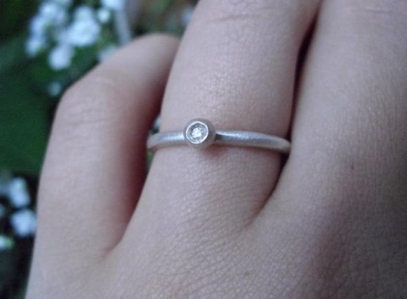 What's the story behind your engagement ring? :  wedding engagement ring proposal E Ring