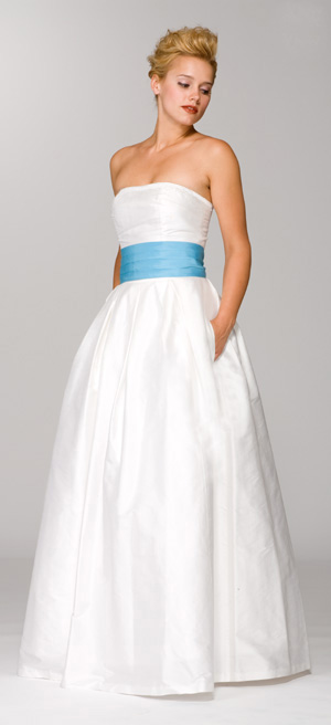 Help!!Which dress do you prefer?? :  wedding beach wedding simple vintage strapless chiffon 185FB Aria Wedding Dress