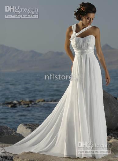 Help!!Which dress do you prefer?? :  wedding beach wedding simple vintage strapless chiffon Productimg1285741456160