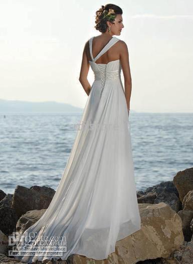 Help!!Which dress do you prefer?? :  wedding beach wedding simple vintage strapless chiffon Productimg1285741459697