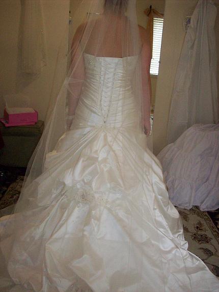 Cathedral Length Veils: Show me your pics! :  wedding cathedral veil hair cathedral veil 8