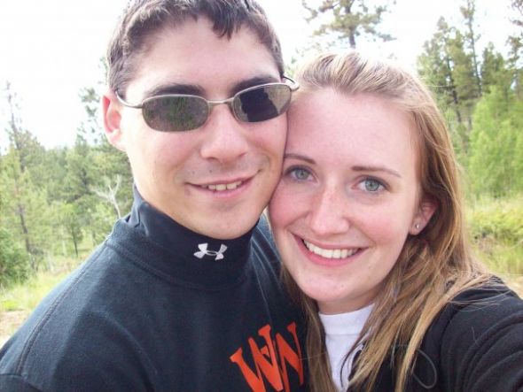 Post your Favorite Picture of you and your Hunnie! :  wedding David And Kim Colorado