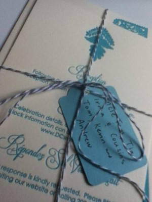 Started my DIY letterpress invitations :  wedding diy letterpress invitations Finished Invites