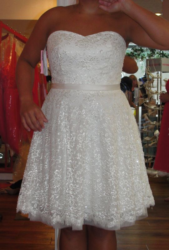 What dress would YOU wear if you were getting married at the courthouse? :  wedding Reception Dress 2