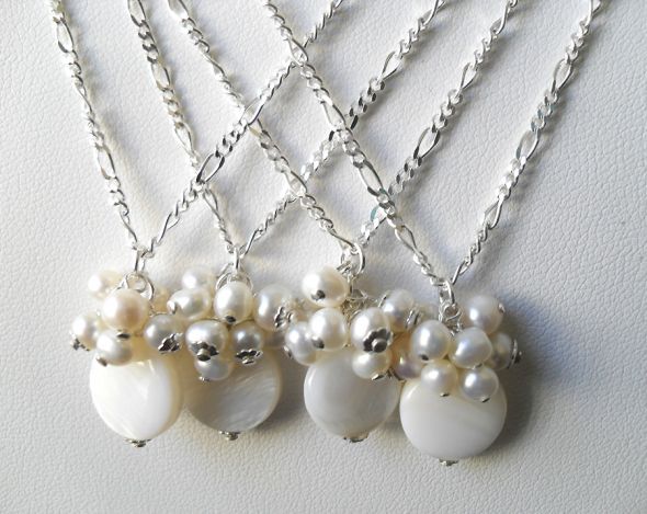 Affordable Bridal jewelry with a glamorous touch. Necklaces, earrings, bracelets : wedding bridal jewelry pearl necklace bridesmaids gifts jewelry sets necklaces earrings crystals white silver bridesmaids jewelry pearl stud earrings bridesmaid necklace pearl jewelry wedding jewelry rhinestones bracelet Patty Bridalnecklace White