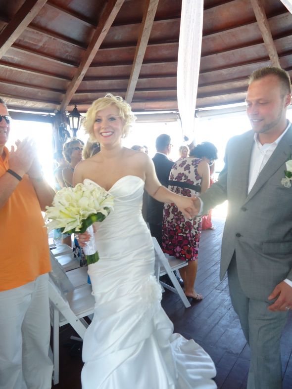 Any MIKAELLA brides out there?  Post your pics. :  wedding dress mikaella bridal 1406 1 Mikaella