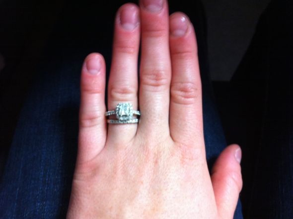 Let's show our wedding bands some love! :  wedding wedding bands ring Ring3