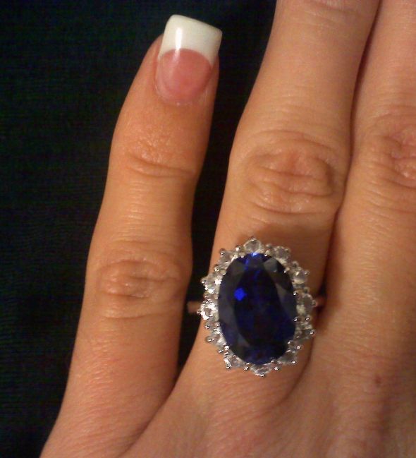 my aqua RHR is done!  show me your RHRs... (pix) :  wedding Sapphire 3