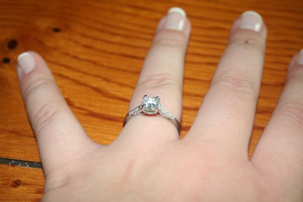 size 9 finger, 1.5 round solitaire??? :  wedding ring post ering porn 9 1 size full figured 1 round stone solitaire Delilah
