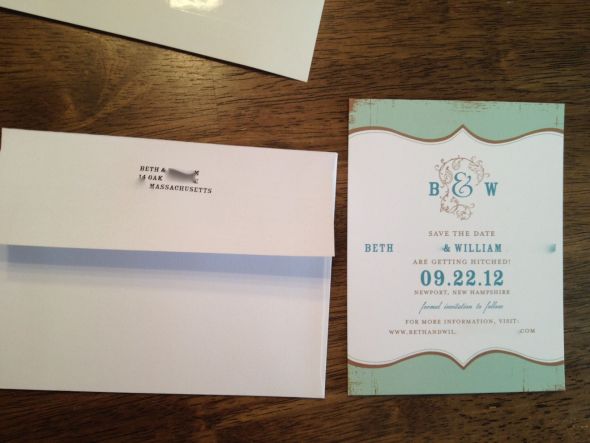 Save the Dates! What do you think? :  wedding save the dates 1 Savethedates2
