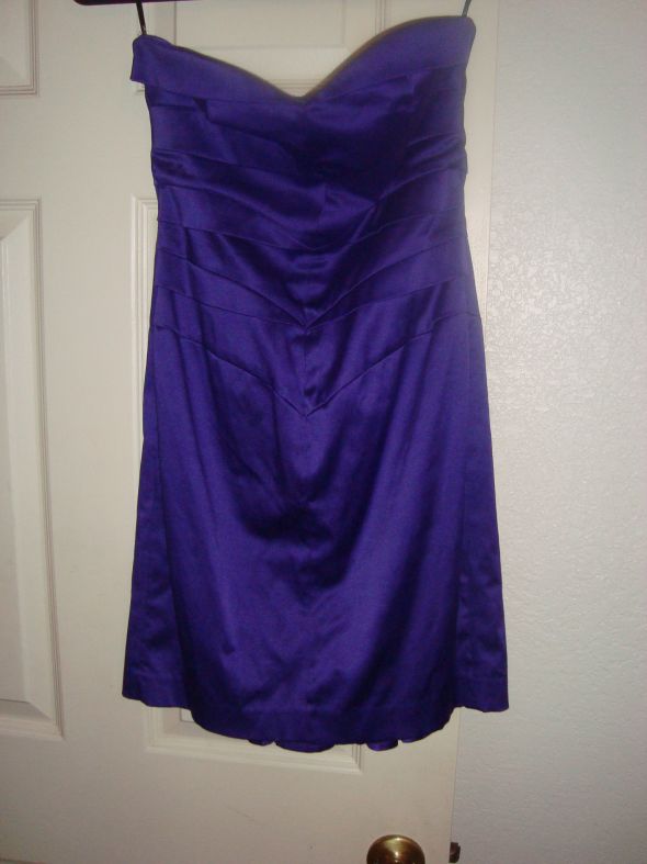 purple dress cute 