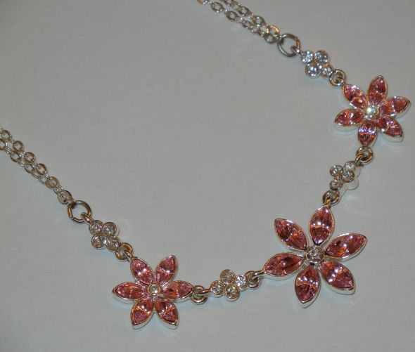 wedding jewelry pink silver diamond sparkly sparkling