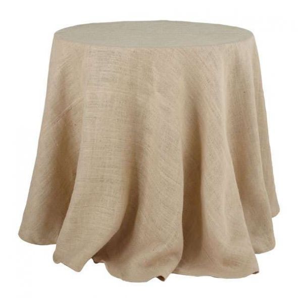 4 new burlap 120 inch round tablecloths wedding burlap rustic tablecloth 