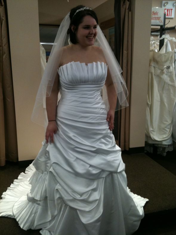 Post the first dress you ever tried, the runner up dress, and THE dress! : wedding dress d1170 essence of australia IMG 0527