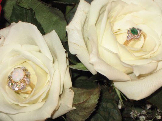 Non-Diamond Engagement Rings :  wedding rings Img 0485