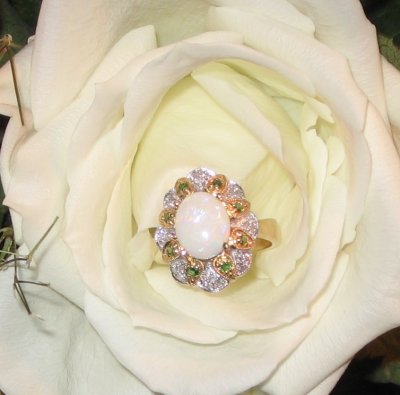 Non-Diamond Engagement Rings :  wedding rings Img 0502