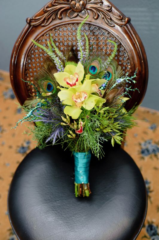 Peacock Bouquets