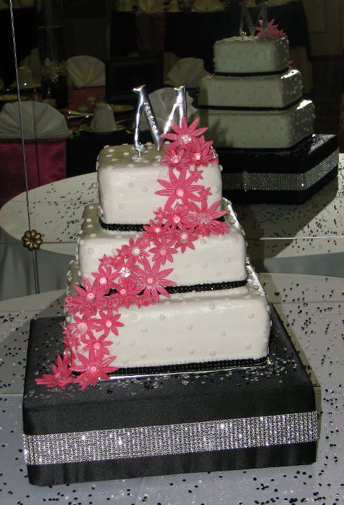 Pink Flower Cake