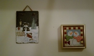 Decorating for Christmas in an apartment? :  wedding christmas decorations apartment Snowmen