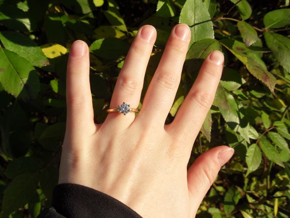 Oregon Bees Show me your rings! :  wedding oregon brides oregon rings show me your rings Reworked Ring 010