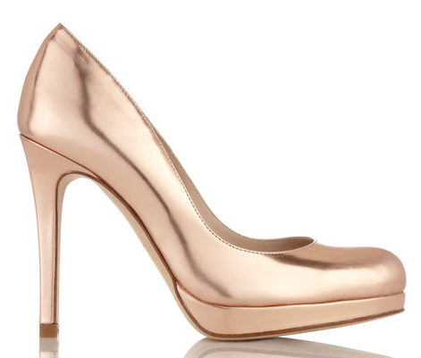 Help! Which Wedding shoes! :) :  wedding shoes heels wtoo vanessa pumps christian louboutin platforms peep toe metallic shoe Screen Shot 2012 01 30 At 9.03.49 PM