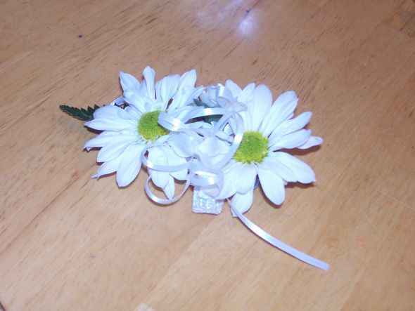 My Soon-to-Be Sister In-Law's Wedding Plans :  wedding daisies rustic ct connecticut centerpieces rectangular tables decorations navy silver Picture 050