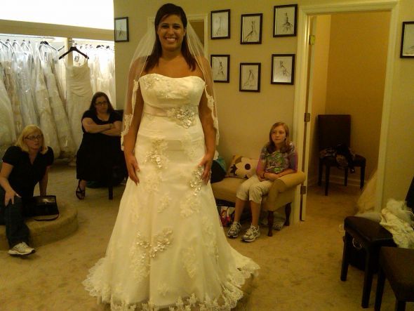 A Beautiful Plus Sized Bride :  wedding plus size 1 maggie sottero real woman IMG00031 20110507 1433