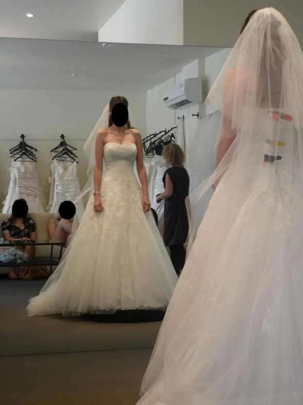 Show me your Pronovias or San Patrick Gowns! :-) :  wedding pronovias san patrick wedding gowns real brides 4