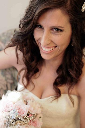 Hair & Makeup Trial (take 2)! Pics inside :  wedding hair trial down curls veil ANNA  JON 2011   LOW RESOLUTION 124.1