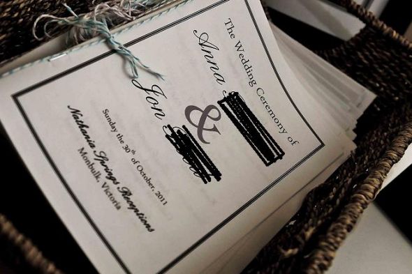 **Photo Recap**The Ceremony!!** Very Pic Heavy! :  wedding photo recap ceremony petals cones programs personal vows ANNA  JON 2011   LOW RESOLUTION 180